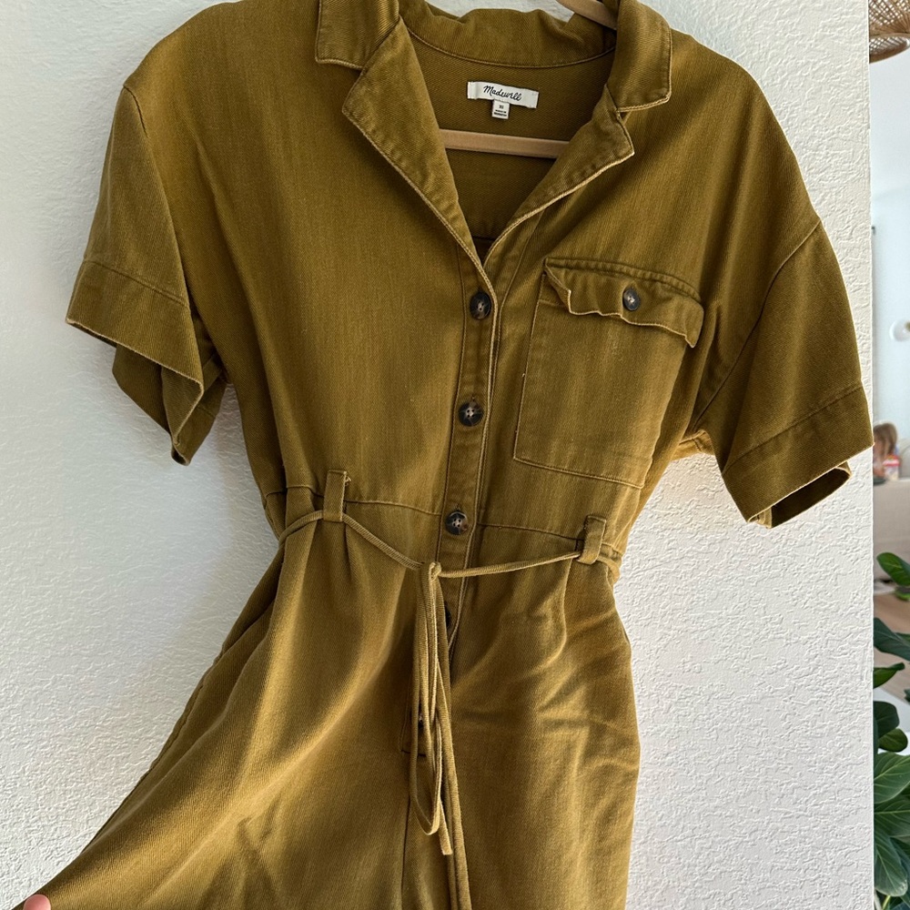 XS Short Utility Romper Madewell